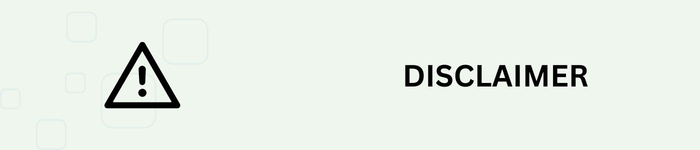 Disclaimer