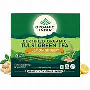 ORGANIC TULSI GREN LEMON GINGER TEA